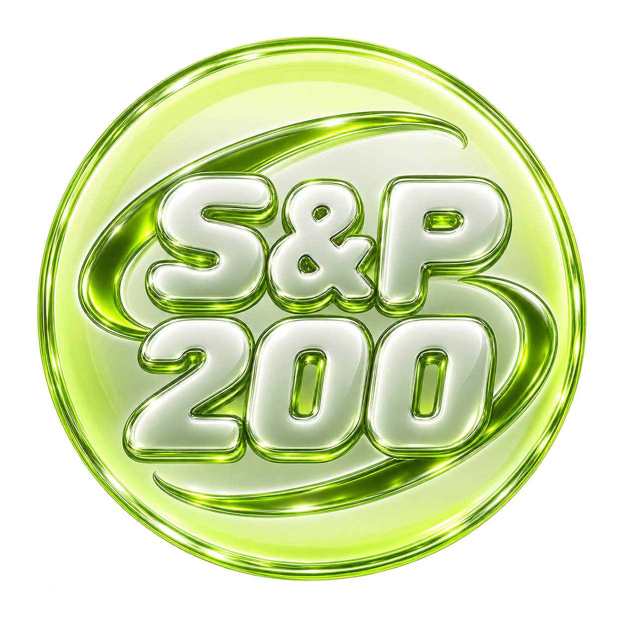 Stonks & Pons 200 glass coin